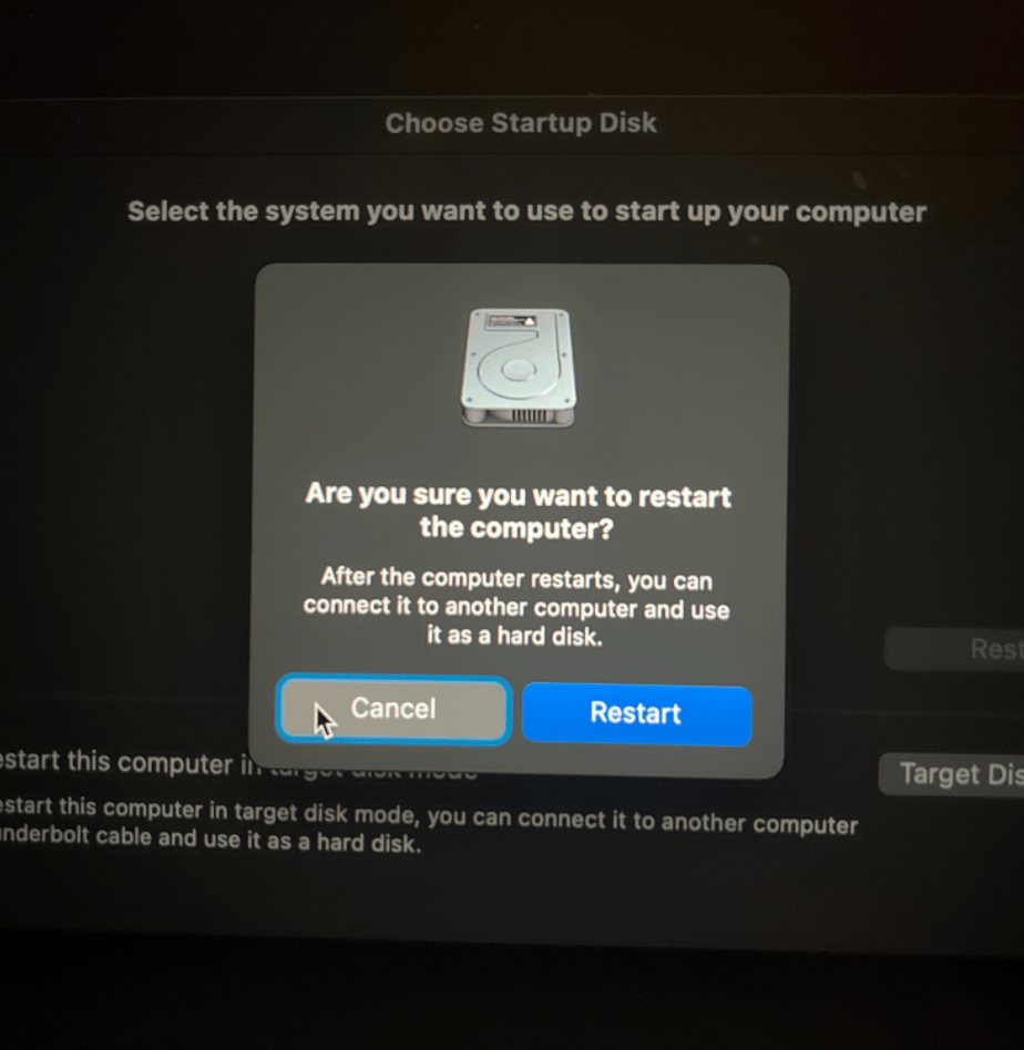 starting recovery mac to mac