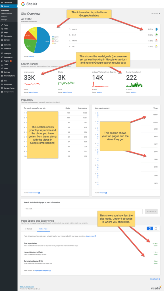 how site kit plugin works explanation